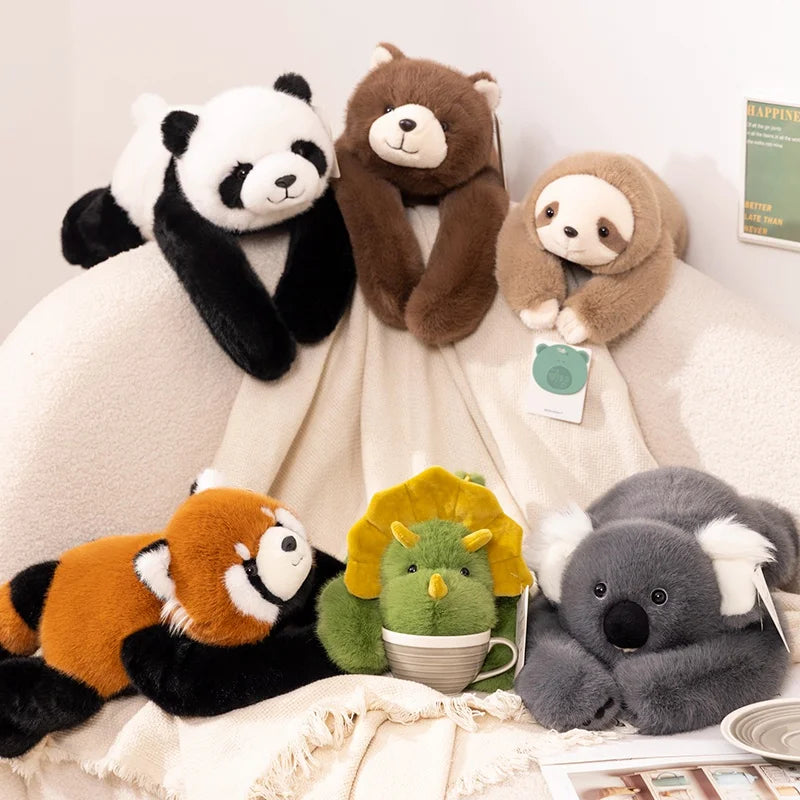 Long Arm Weighted Plush Animal Pillow