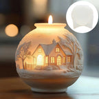 Villa House Silicone Candle Mold