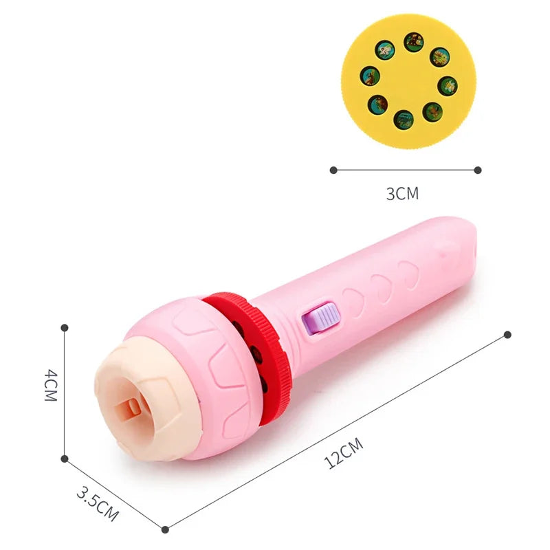 Magical Story Projector Flashlight Toy for Kids