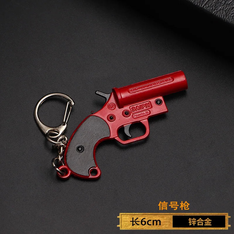 Mini Gun Keychain