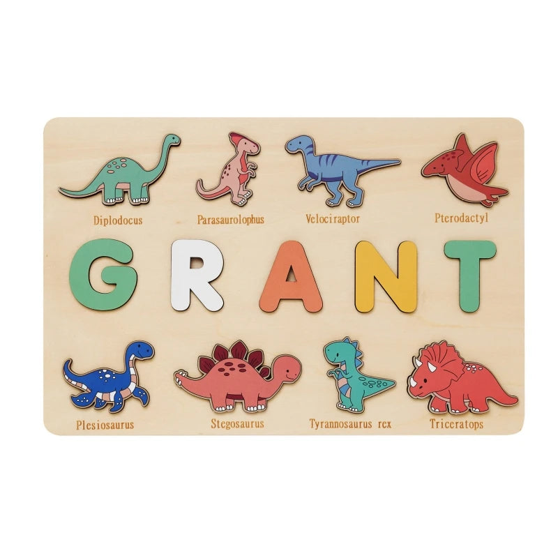Wooden Name Puzzle for Kids