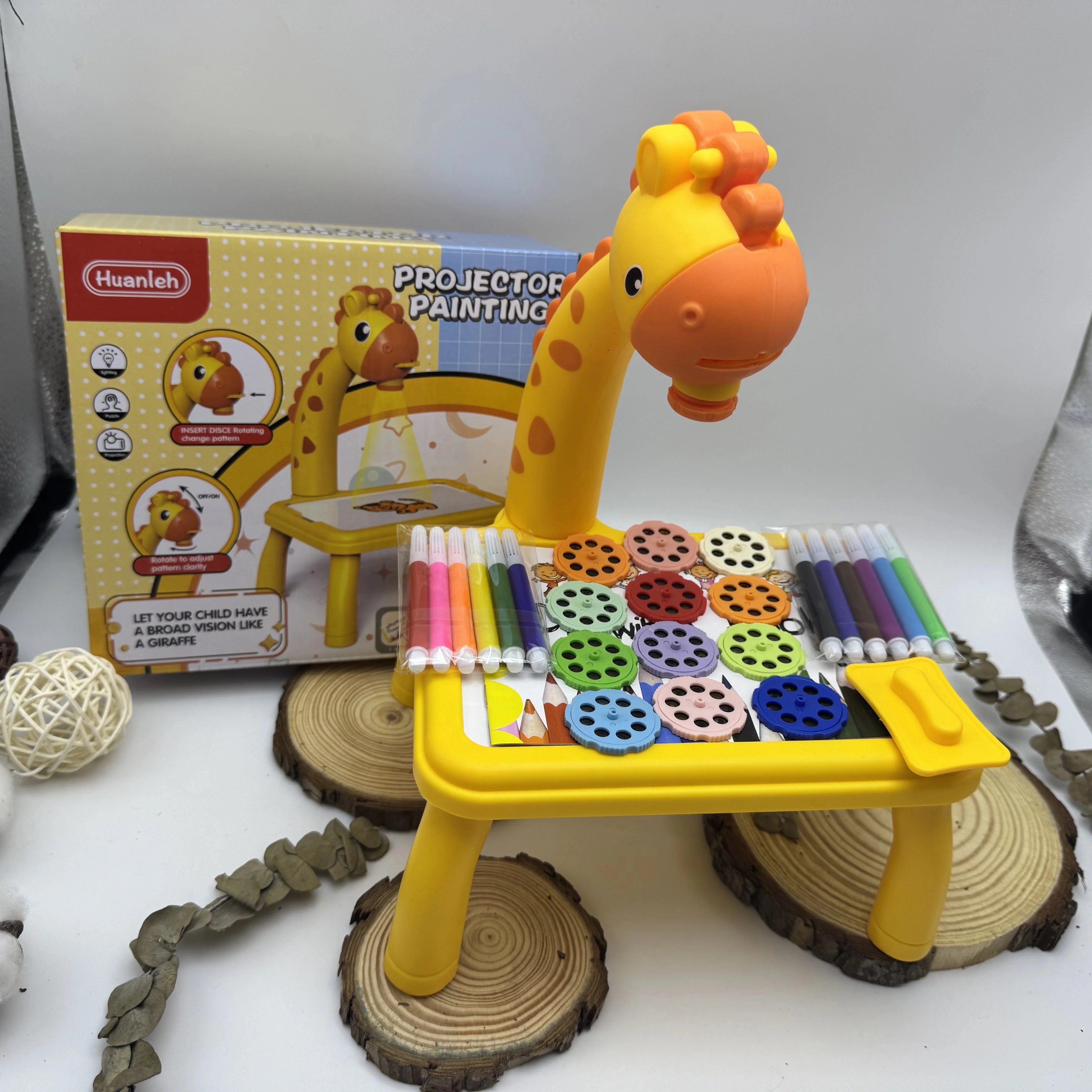 LED Projector Drawing Table for Kids