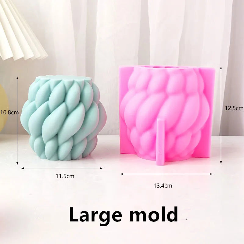 Geometric Silicone Candle Mold