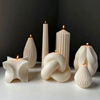 Geometric Silicone Candle Mold