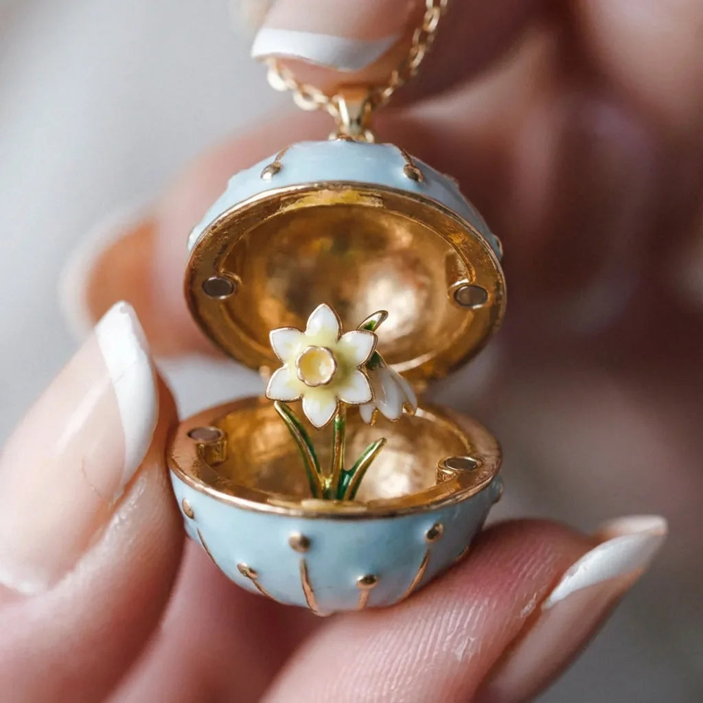 Bloom Birth Month Flower Necklace Gift