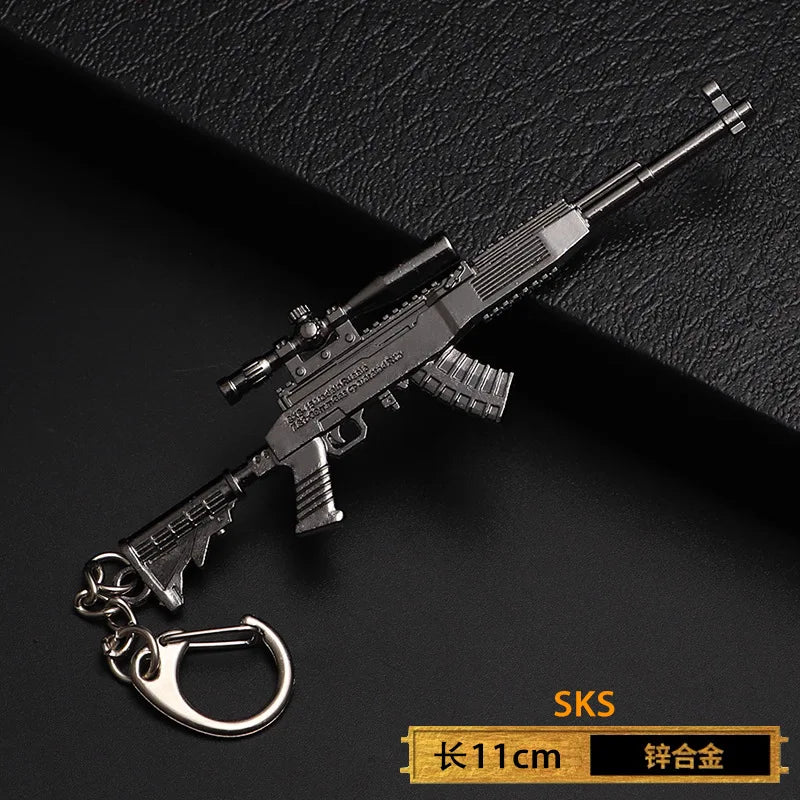 Mini Gun Keychain