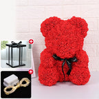 Light Up Rose Bear Gift Box
