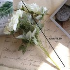 9 Heads Artificial Rose Bouquet