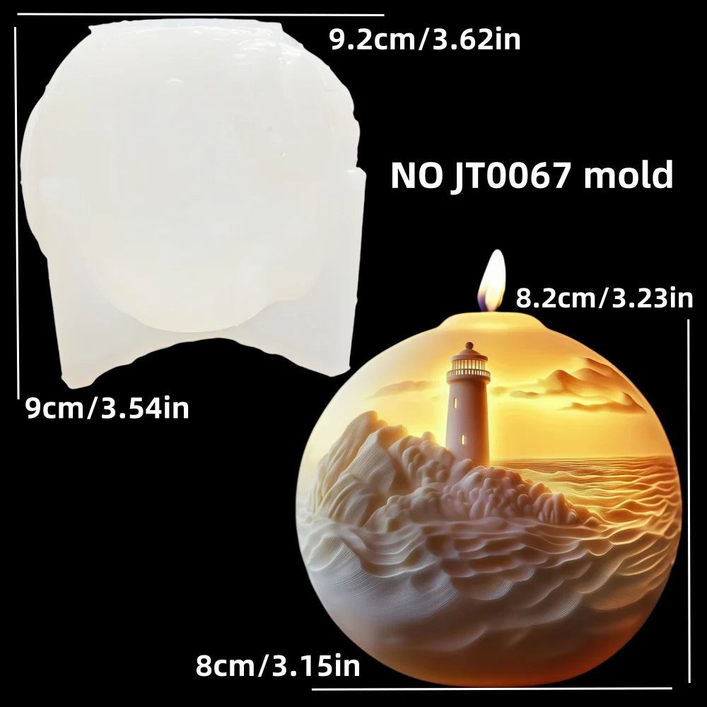 Villa House Silicone Candle Mold