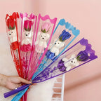 Rose Teddy Bear Bouquet Gift Set