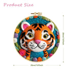 DIY Animal Wool Felting Painting Kit