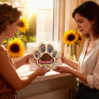 Wooden Pet Keepsake Photo Frame