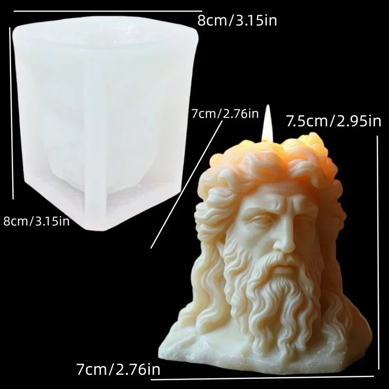 Elf Angel Candle Silicone Mold