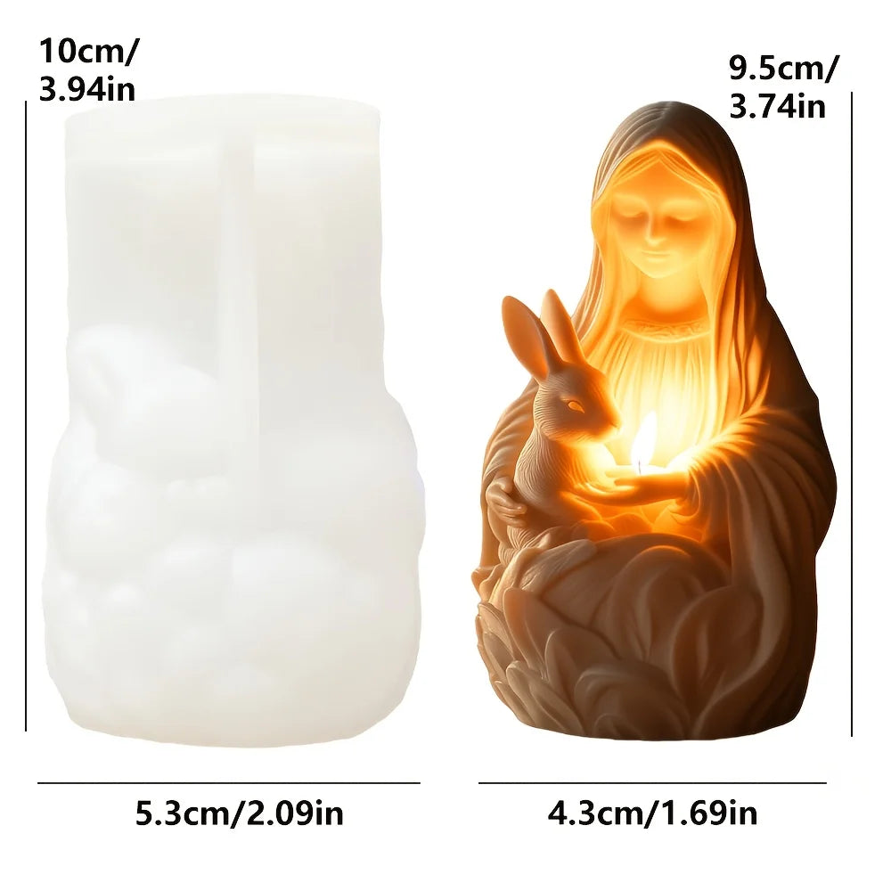 Elf Angel Candle Silicone Mold