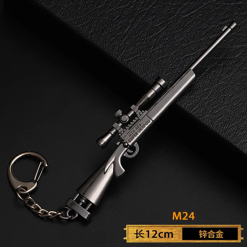 Mini Gun Keychain