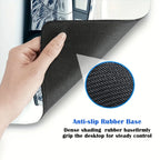White Sports Car Gaming Mouse Pad