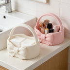 Cute Bow Storage Basket Organizer