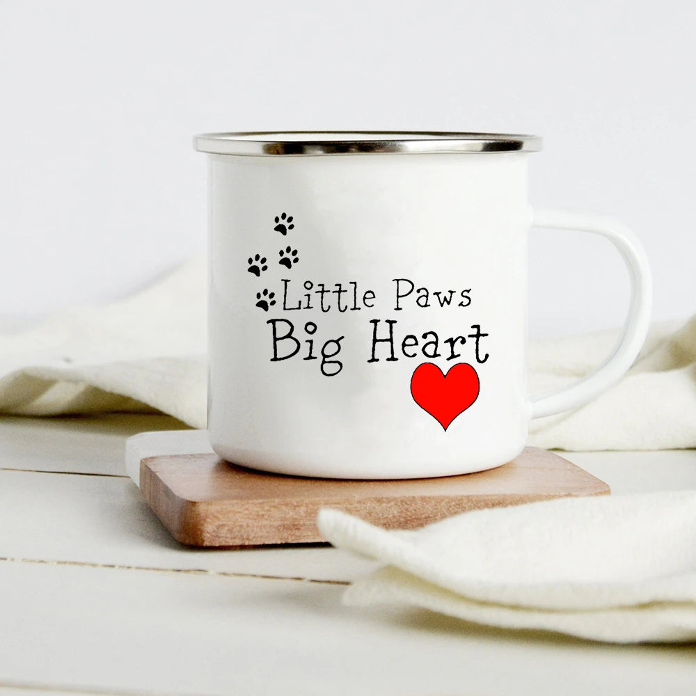 Funny Dachshund Enamel Mug