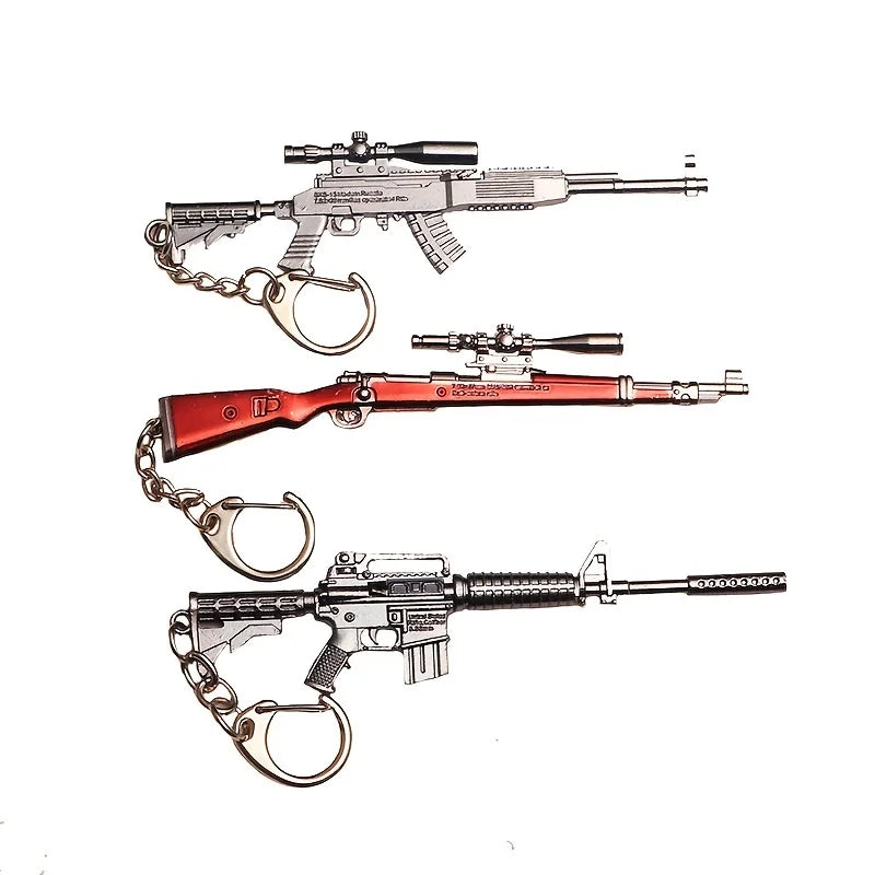 Mini Gun Keychain