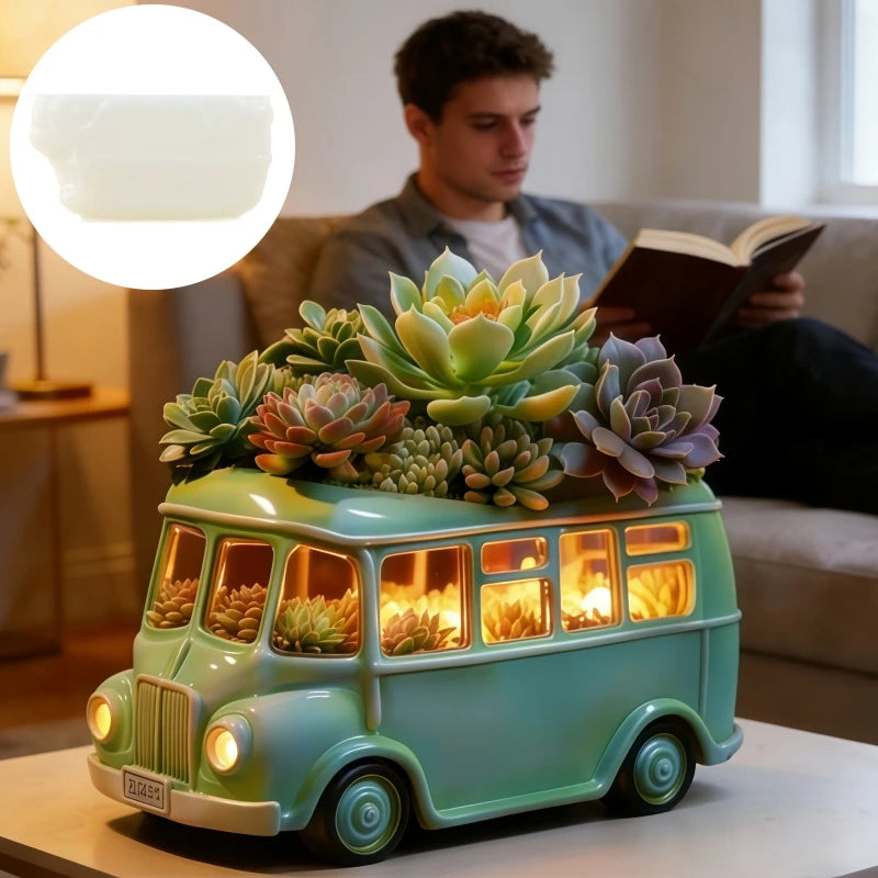 Bus Planter & Storage Silicone