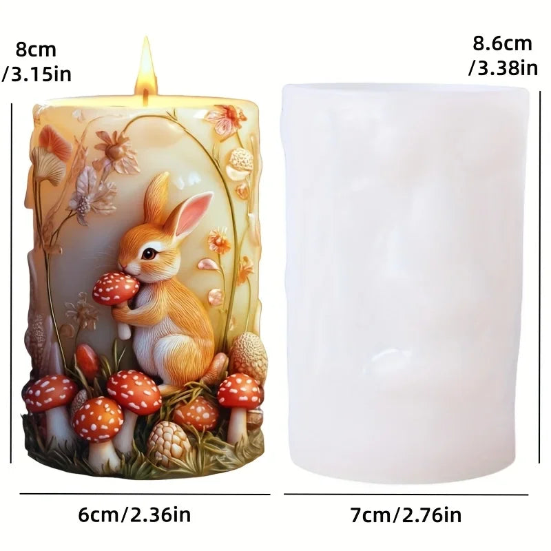 Elf Angel Candle Silicone Mold