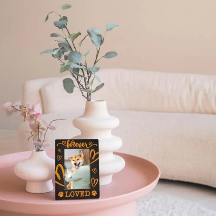 Forever Loved Pet Memorial Picture Frame
