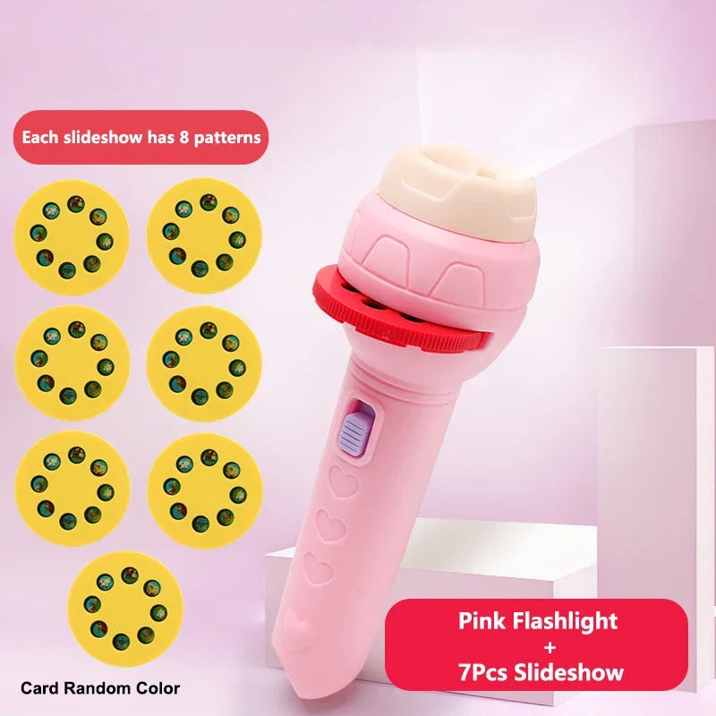 Magical Story Projector Flashlight Toy for Kids
