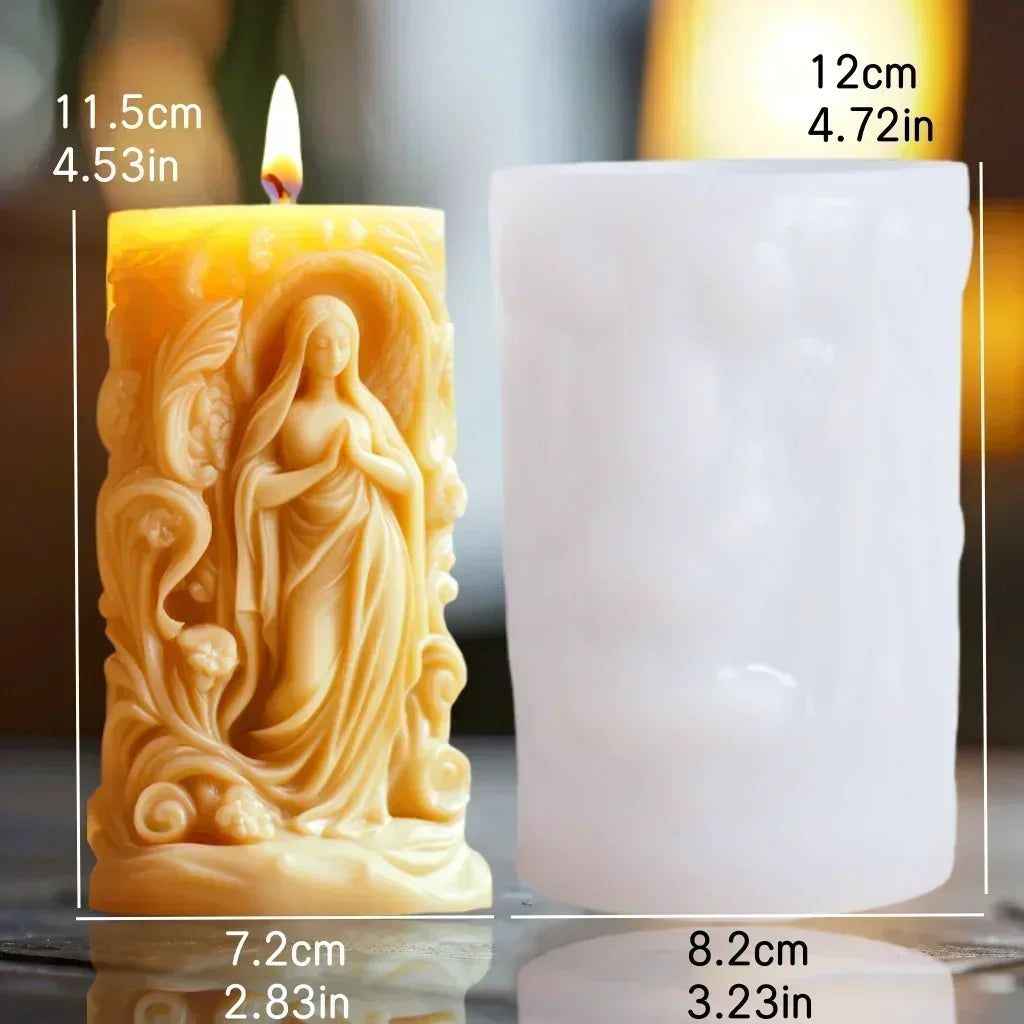 Elf Angel Candle Silicone Mold