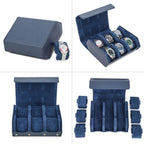 Luxury Leather Watch Travel Case
