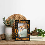 Forever Loved Pet Memorial Picture Frame