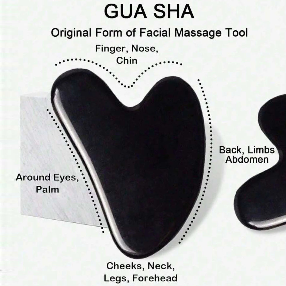 Ice Facial Roller & Gua Sha Skincare Set