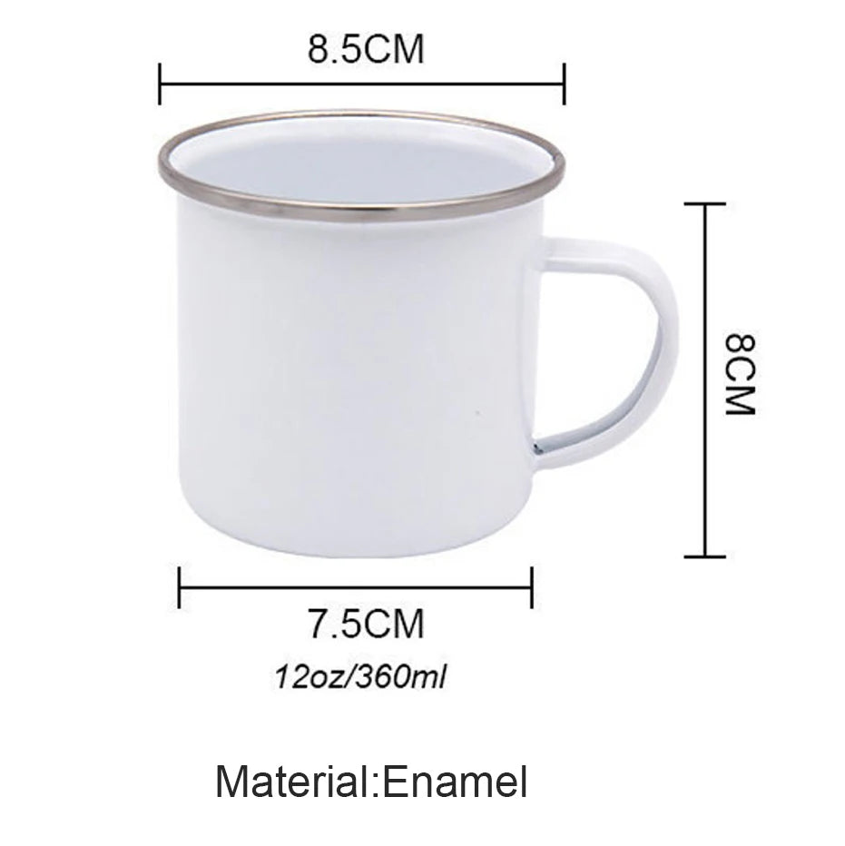 Funny Dachshund Enamel Mug