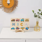 Wooden Name Puzzle for Kids
