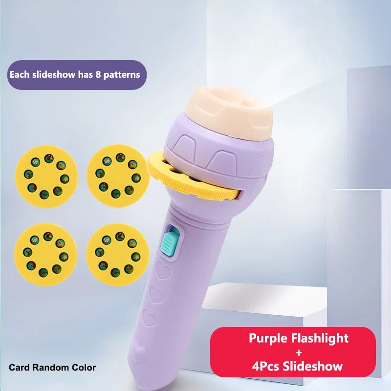 Magical Story Projector Flashlight Toy for Kids
