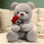 Kawaii Rose Teddy Bear Plush Gift