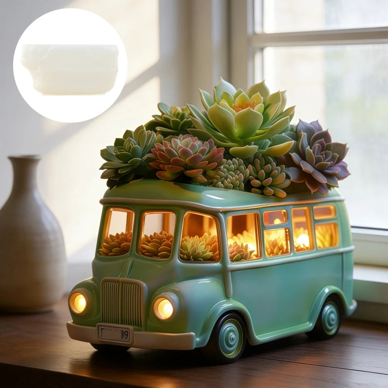 Bus Planter & Storage Silicone