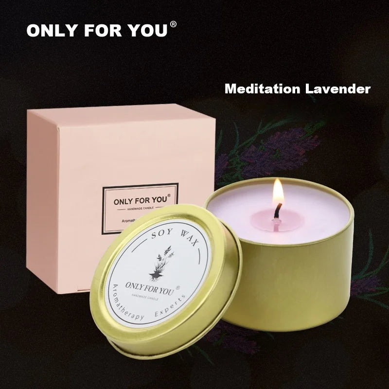 Romantic Vanilla Scented Candle Gift Jar