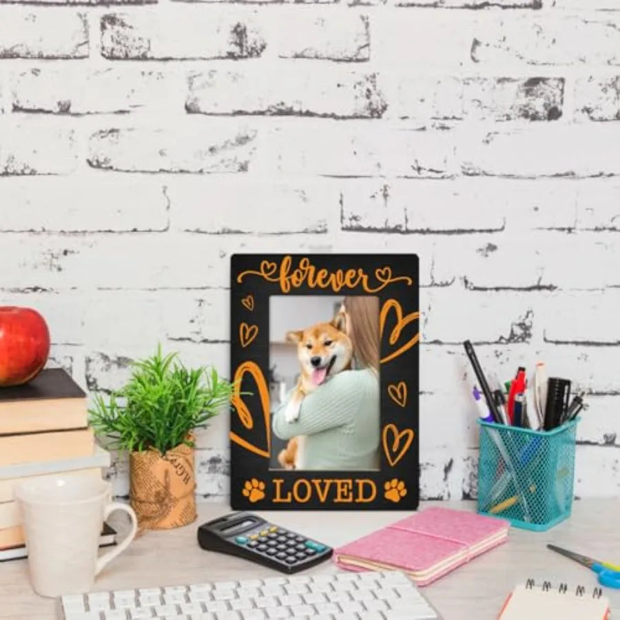 Forever Loved Pet Memorial Picture Frame