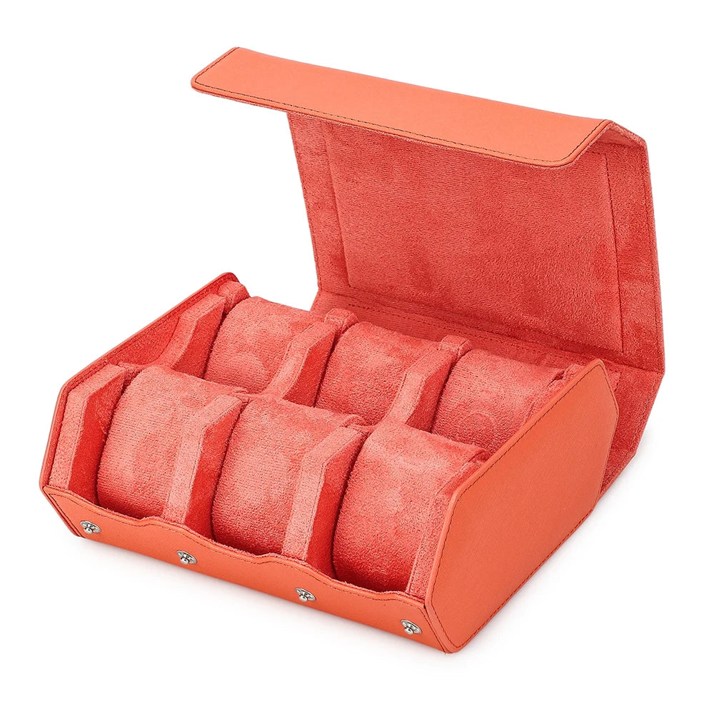 Luxury Leather Watch Travel Case