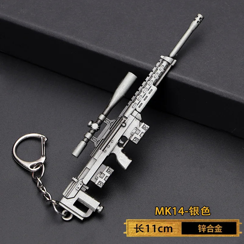 Mini Gun Keychain