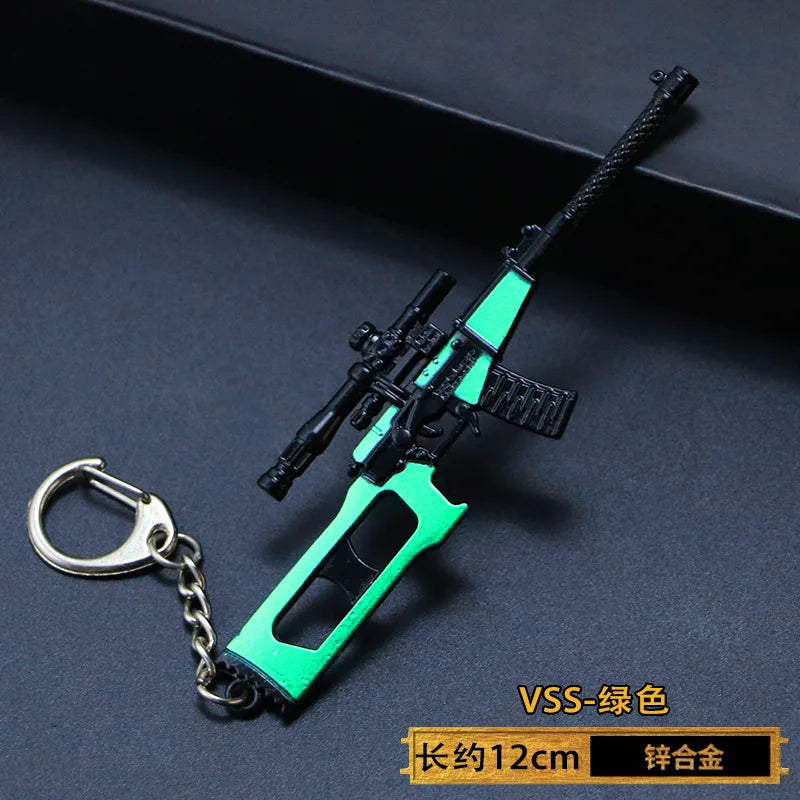 Mini Gun Keychain