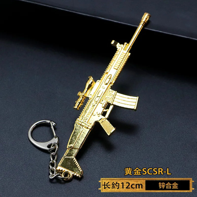 Mini Gun Keychain