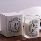 Romantic Vanilla Scented Candle Gift Jar