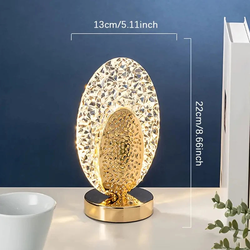 Crystal Touch Table Lamp