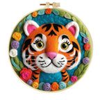 DIY Animal Wool Felting Painting Kit