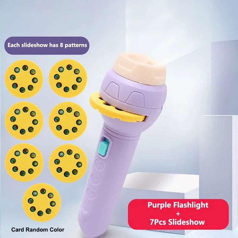 Magical Story Projector Flashlight Toy for Kids