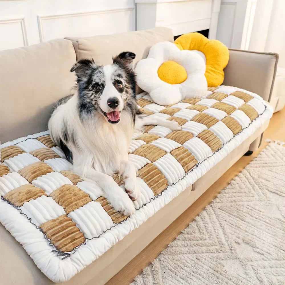 Cozy Waterproof Pet Bed Mat & Sofa Protector
