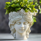 Cute Girl Candle & Succulent Mold