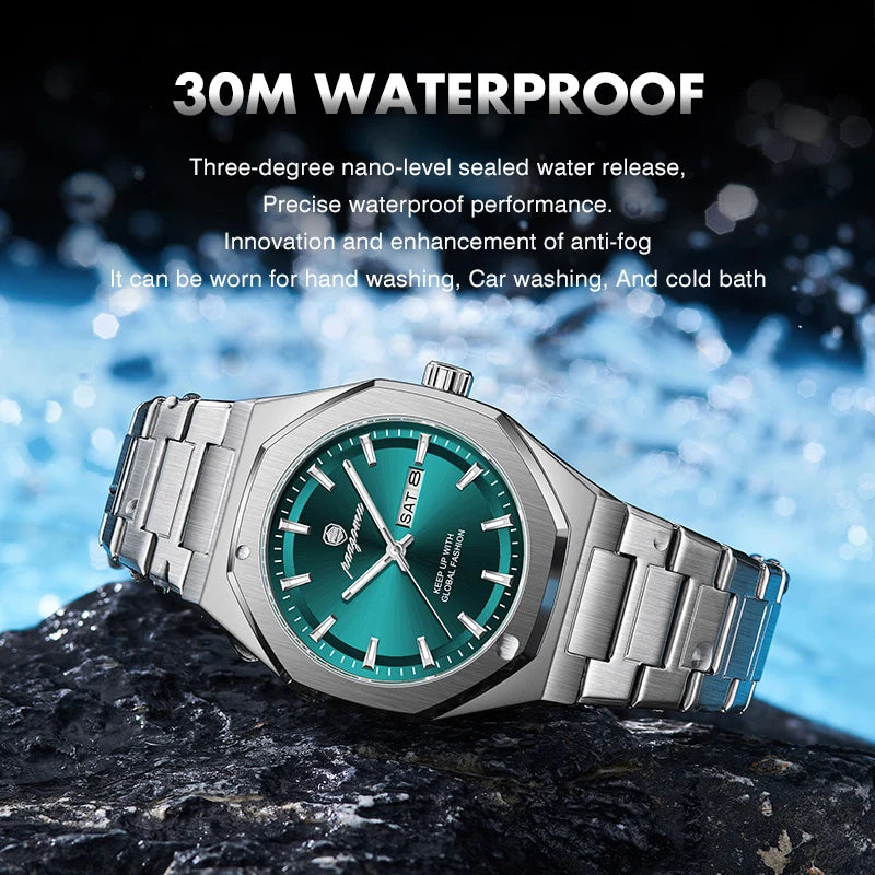 Luxury SS Sports Quartz Watch for Men