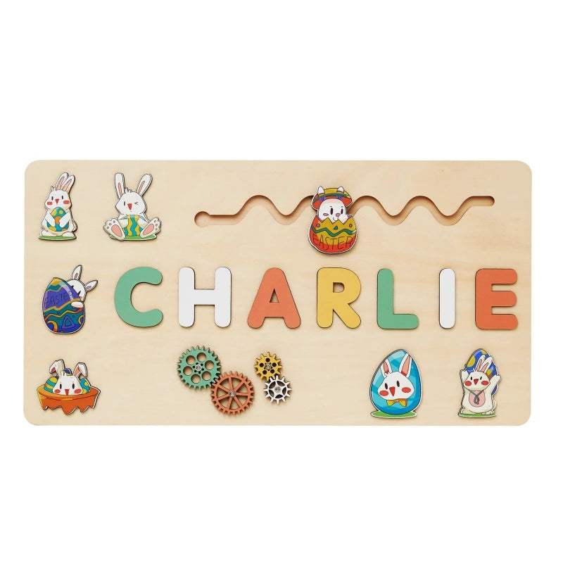 Wooden Name Puzzle for Kids